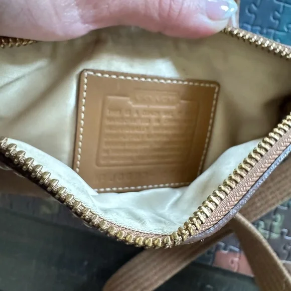 Coach Brown Crossbody - Picture 8 of 9